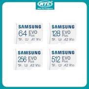 Thẻ nhớ MicroSDXC Samsung Evo Plus U3 A2 V30 512GB 256GB 128GB 64GB 130MB