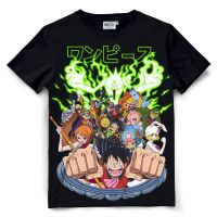 Dextreme เสื้อวันพีช สกรีนลายเต็มตัว One Piece DOP-1206