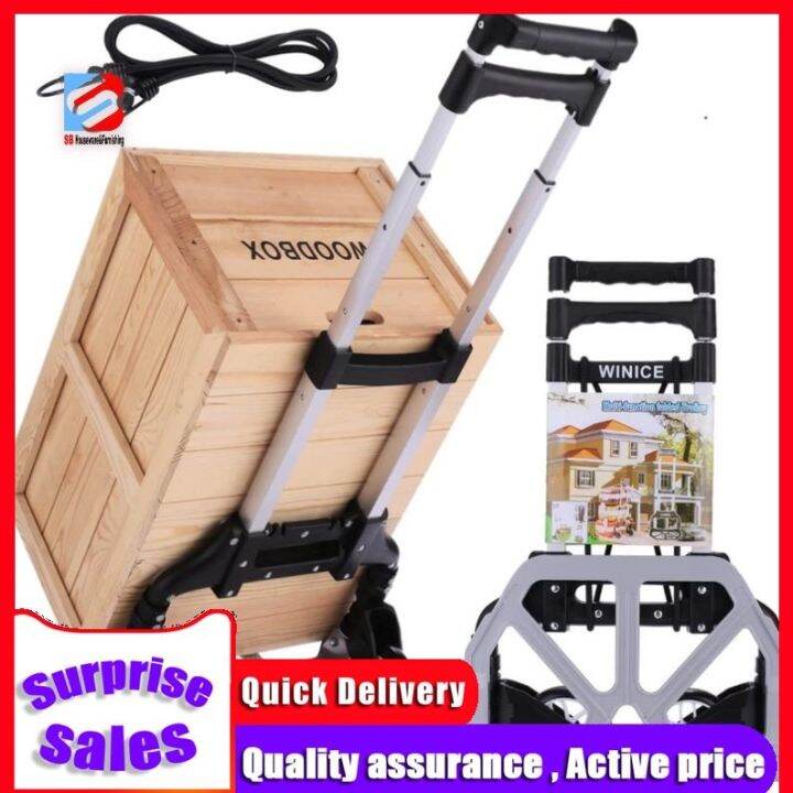 multifunction folding trolley portable luggage hand cart Lazada PH