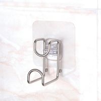 [COD] Punch-free washbasin wall-mounted bathroom toilet wall strong hook device hanging basin shelf buckle