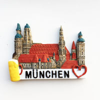 Germany  Munich  Marienplatz  landmark architecture  creative tourism  commemorative decoration crafts  magnetic refrigerator  Power Points  Switches