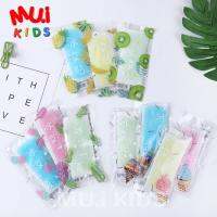 muilkids แผ่นเจลเย็น แผ่นเจลลดไข้ กลิ่นผลไม้ หอมสดชื่น สีสันสดใส