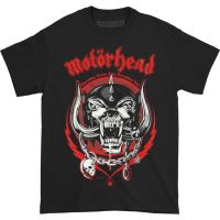 [HOT] Motorhead Lightning Wreath Band T-Shirt Official Merchandise T-Shirt - Adult T-Shirt - Mens T-Shirt -