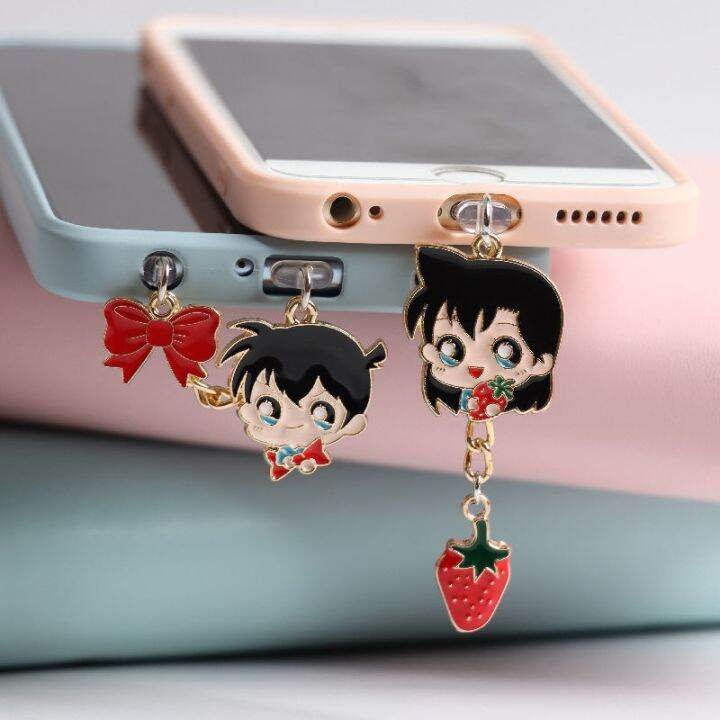 conan-anime-dust-plug-charm-cute-charge-port-plug-for-iphone-type-c-anti-dust-cap-kawaii-3-5mm-jack-dust-protection-stopper