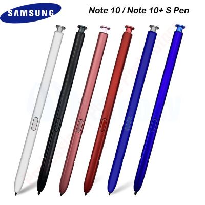 J76ปากกา S-Pen ของแท้สำหรับ Galaxy Note 10 N970 Note 10 + Plus ปากกาเปลี่ยนปากกาสไตลัส N975พร้อมอุปกรณ์บลูทูธ