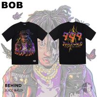 BOBBEHIND CLOTHING เสื้อยืดลาย “JUICE WRLD”unisex tshirt SMLXL2XL3XL unisex #polo