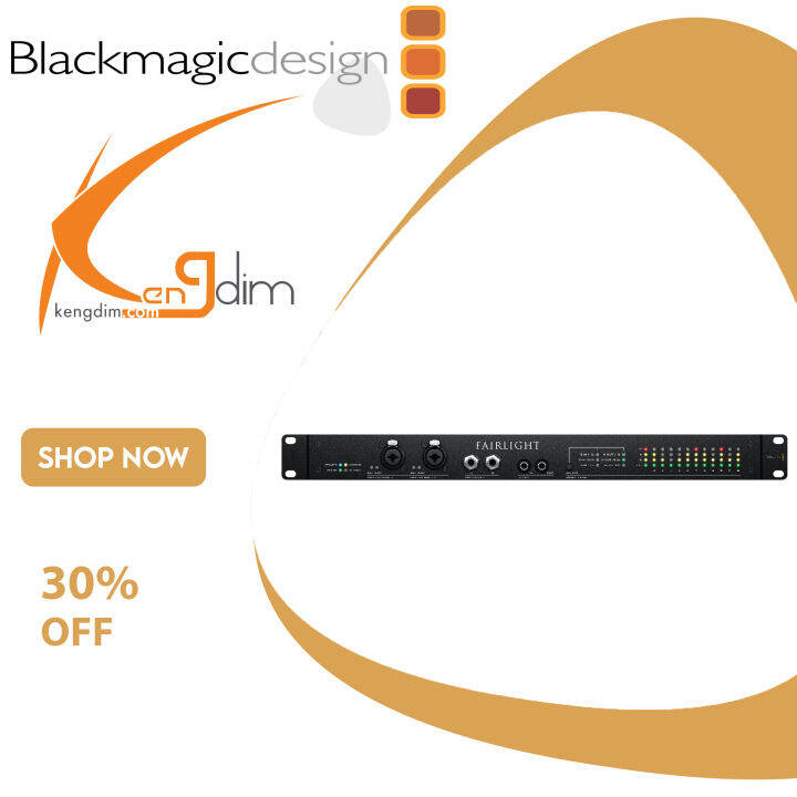 Blackmagic Design Fairlight Audio Interface Lazada