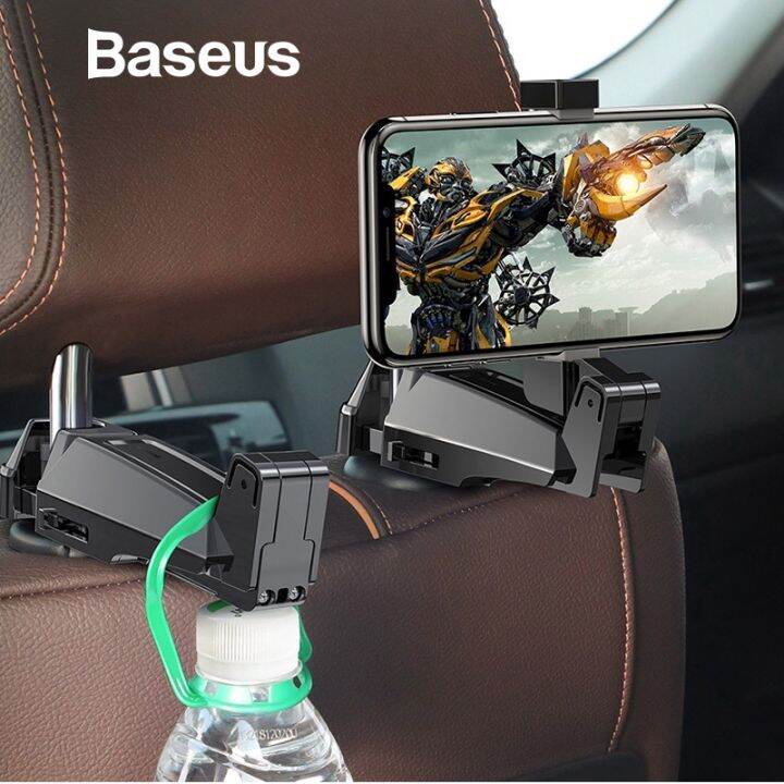 baseus-car-phone-holder-headrest-hooks-for-back-seat-hook-car-mount-holder-fastener-seat-back