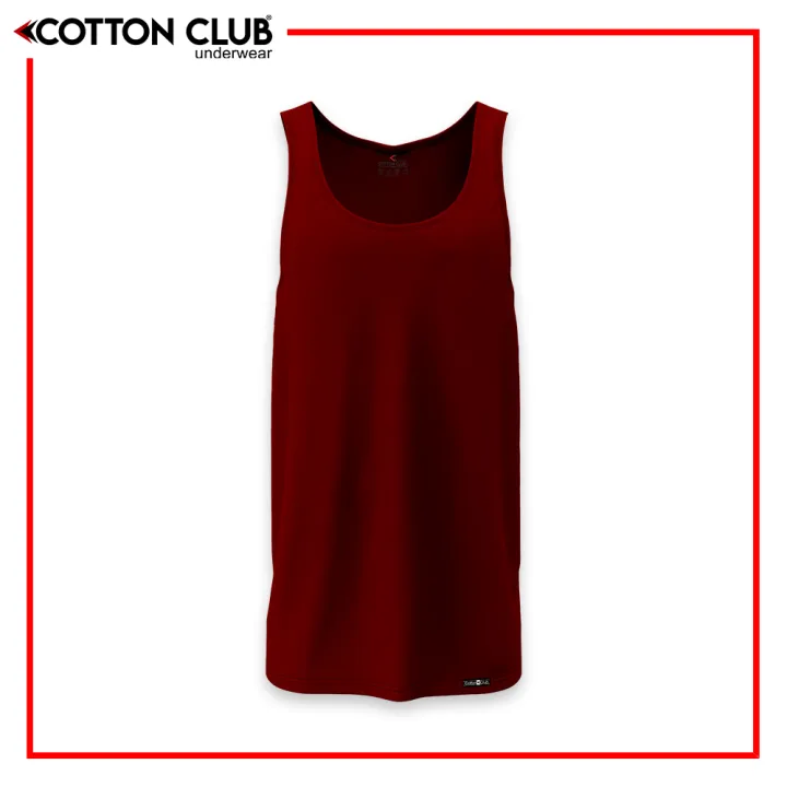 Cotton Club Sando - Maroon UPS-05C | Lazada PH