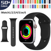 Silicone Strap for Apple Watch Band Series 6 5 4 3 2 1,44mm 40mm 42mm 38mm Smartwatch Bracelet Watchband for Apple Watch SE 65