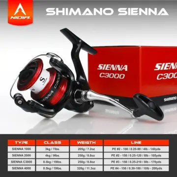 Jual Rel Shimano Sienna 5000 Re Terbaru - Jan 2024