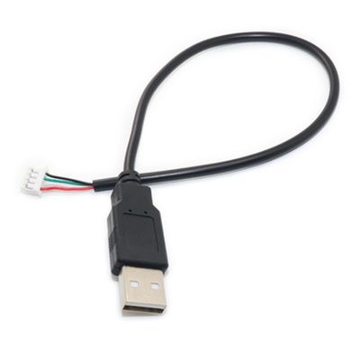 Kabel ekstensi USB ke PH1.5 12 inci PVC kuningan untuk USB kecepatan tinggi Dropship