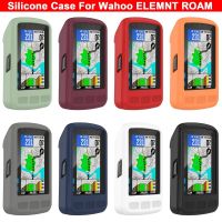 เคสป้องกันซิลิโคนสำหรับ Wahoo Elemnt ROAM คอมพิวเตอร์จักรยานฝาครอบป้องกันขี่จักรยานสำหรับ Elemnt ROAM ปลอกกันกระแทก