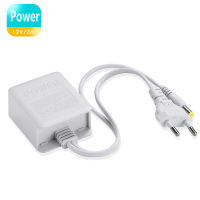 BESDER AC 100-240V อินพุต DC 12V 2A แหล่งจ่ายไฟ EU Plug Power Adapter Charger สำหรับกล้องวงจรปิดความปลอดภัย Ipahd กล้องอะนาล็อก