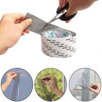 Self Adhesive Window Screen Repair Tape Door Window Screen Patch Repair Kit Fiberglass Covering Mesh Tape for Repair Holes Tears Adhesives Tape