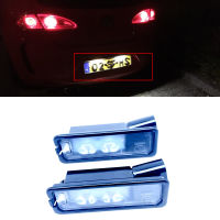 2ชิ้น OEM แสงป้ายทะเบียน LED โคมไฟป้ายทะเบียนเหมาะสำหรับ P assat B7กอล์ฟ MK7 S cirocco CC โปโล6R 35D 9 43 021 A