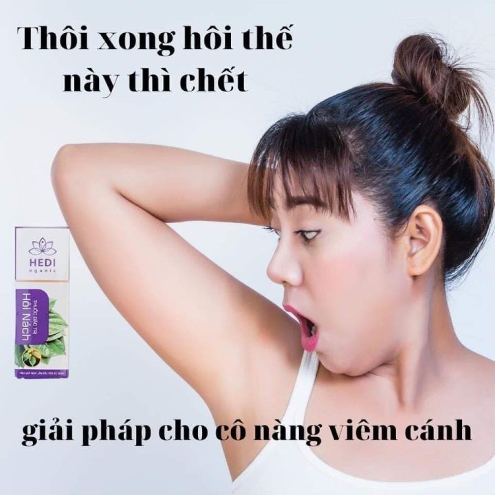 Lợi ích và công dụng của thuốc đặc trị hôi nách Hedi Organic là gì?
