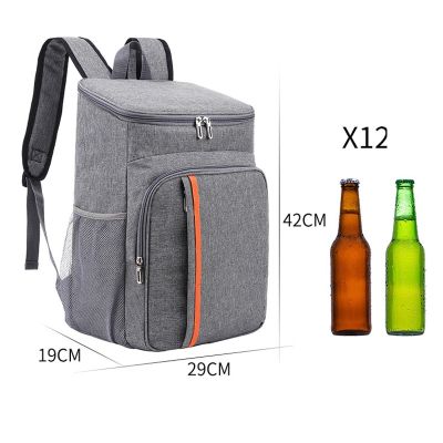：“{—— Large Capacity Lh Backpack Picnic Warm Insulated Bag Leak Proof Thermal Outdoor Picnic Bag Picnic Food Beverage Storage Bag