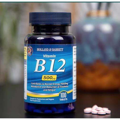 ORIGINAL Holland Barrett Vitamin B12 100 Tablets 500ug Lazada PH