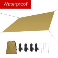 Picnic Mat Floor Camping Waterproof Sun Shelter Outdoor Tent Beach Shade Cloth Umbrella Sunshade Garden Canopy