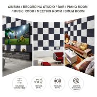 36 Pcs Acoustic Foam Panels,Soundproofing Panel Beveled Edge Sound Panels, Acoustic Treatment Used in Home&amp;Offices Wall