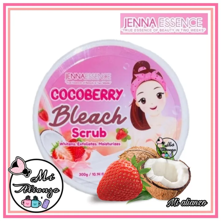Cocoberry Bleach Scrub 300g Jenna Essense Coco Berry Lazada PH