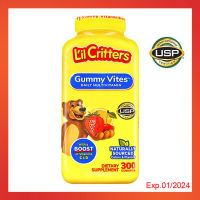 L’il Critters Gummy Vites Daily Multivitamin 300 GUMMIES วิตามินรวมเด็ก 300 เยลลี่ รสผลไม้รวม