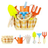 Kids Handle Gardening Tool Sets Children Garden Sharp Shovel Hand Shovel Rake Garden Toys Digging Sand Watering Playing Tools kind