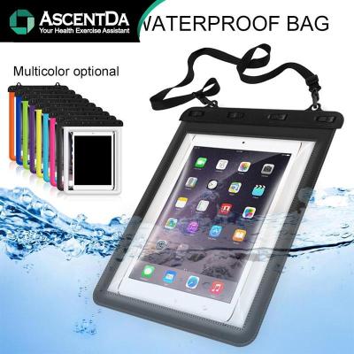 AcsentDa กระเป๋ากันน้ำสำหรับ iPad ใต้น้ำคอมพิวเตอร์แท็บเล็ตเคสป้องกันแห้งกระเป๋าใส่ของเม็ด-E-กล่องหนังสือ
