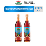 Combo 2 Nước Mắm Cá Cơm Thuận Phát 30 Độ 610mlx2