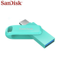 Sandisk DC3 USB 3.1 USB Flash Drive Type-C 256GB 128GB ความเร็วสูง64GB OTG Pendrive Mini U Disk SDDDC3 USB Memory Stick