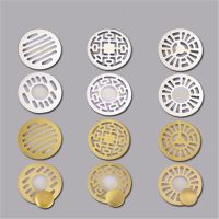 82mm Antique Brass Kitchen Sink Strainer Stopper Strainers Bathroom Deodorant Shower Floor Drains Cover Sewer Filter Sinks