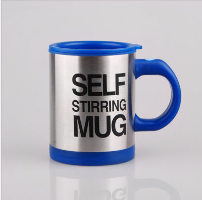 400Ml อัตโนมัติ Self Stirring Mug กาแฟนมผสมแก้วสแตนเลสความร้อนถ้วยไฟฟ้า Lazy Double Insulated Smart Cup