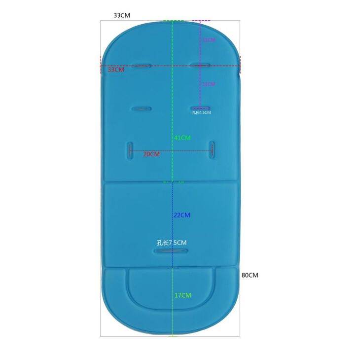 taz1345เก้าอี้สูงรถเข็นที่นอนนุ่มลายการ์ตูนยีราฟสัตว์รถเข็น-keset-mobil-เบาะรถเข็นเด็กทารกที่นั่งรถเข็นอุปกรณ์เสริมสำหรับรถเข็นเด็ก