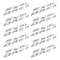 Explorer Car Emblem Front Hood Emblem 3D Letters Explorer Sticker Fit for Ford 2011-2019 Explorer