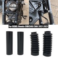 Motorcycle Front Fork Boot Slider Shock Absorber Cover Gaiters For Honda Rebel 500 300 CMX500 CMX300 2017 2018 2019 2020 2021