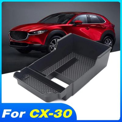 huawe Car Central Console Armrest Storage Box Holder Interior Organizer Glove Tray for Mazda CX-30 2020