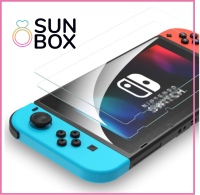 SUN BOX HD Switch lite คอนโซล จริง เต็มจอ กระจกนิรภัย สำหรับ Nintendo Switch ฝาครอบป้องกัน