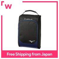 MIZUNO เคสรองเท้าตีกอล์ฟผู้ชาย1คู่22X13X34ซม. สีดำ X สีน้ำเงิน5LJS200100