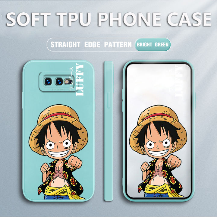 เคสโทรศัพท์-เคส-samsung-s10e-case-luffy-สแควร์ซอฟต์ซิลิคอนฟูลเฮาส์-ป้องกันการกระแทก-ฝาหลังยางกันกระแทก-สำหรับเด็กชายเด็กหญิง