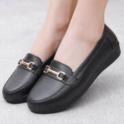 wtMei Women s Shoes Flat Non-slip Rain Shoes All-in-one Rain