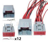 1 Set 12P 30700 1120 30968 1127 Car Male Female Docking Plug Automotive Wiring Socket with Wires