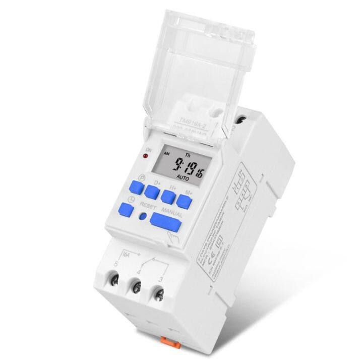 heavy-duty-16a-รายสัปดาห์7วัน-programmable-digital-สำหรับ-time-switch-รีเลย์ตั้งเวลาควบคุม-ac-220v-230v-din-rail-mount