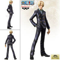 Figure ฟิกเกอร์ งานแท้ 100% แมวทอง Banpresto DXF จาก One Piece วันพีซ เต็มพิกัดสลัดจอมลุย วันพีช Sanji ซันจิ The Grandline Men ชุดสูท Ver Original from Japan Anime อนิเมะ การ์ตูน มังงะ คอลเลกชัน ของขวัญ จากการ์ตูนดังญี่ปุ่น New Collection Model โมเดล