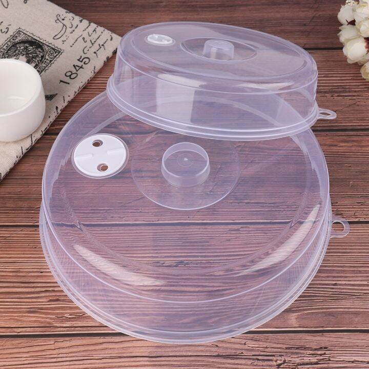 limited-time-discounts-new-1pcs-plastic-microwave-food-cover-clear-lid-safe-vent-kitchen-tools-home-accessories