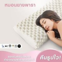 SLEEP WELL SHOP หมอนยางพารา100% หมอนหนุน ขายดีหมอนยางพารารุ่นHL-MS หมอนสุขภาพ ลดอาการปวดคอ นอนหลับสบาย