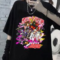 ราคาถูกGILDAN 【เสื้อยืดพลัสไซซ์】เสื้อยืด ผ้าฝ้าย 100% พิมพ์ลายกราฟิก JoJo Bizarre Adventure Jotaro Kujo Stardust Crusaders สไตล์สตรีท แฟชั่นฮาราจูกุ สําหรับผู้ชายS-5XL