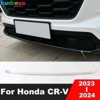 สำหรับ Honda CRV CR-V 2023 2024กระจังเคสกันกระแทกล่างด้านหน้าเป็นสแตนเลสสตีลแต่งขอบล่างแม่พิมพ์เครื่องประดับแถบแต่งรถยนต์