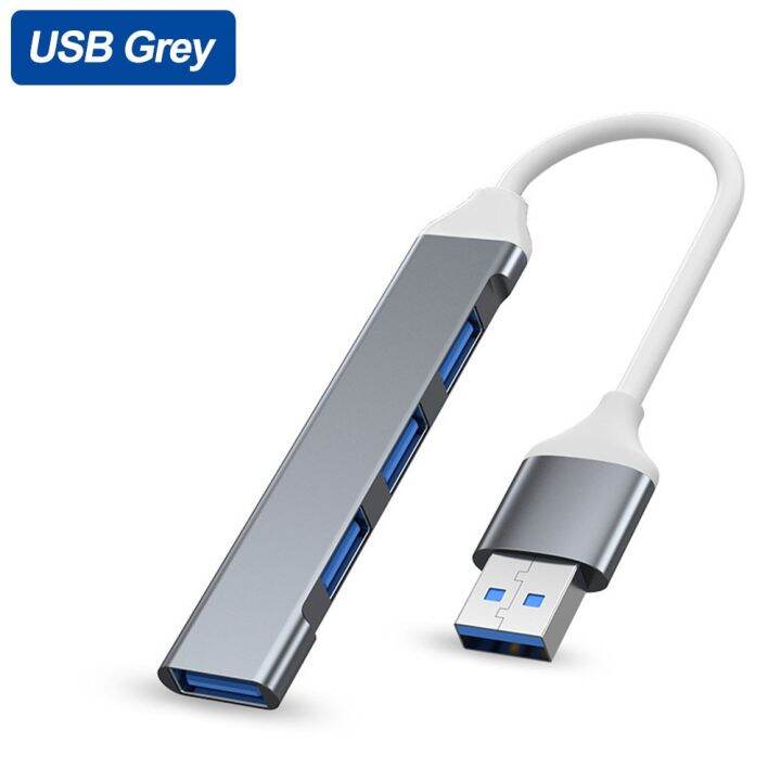 usb-4พอร์ต3-0ฮับ-usb-พอร์ต-usb-ตัวแยกฮับความเร็วสูงชนิด-c-5gbps-สำหรับคอมพิวเตอร์พีซีอุปกรณ์เสริมฮับหลายพอร์ท4-usb-3-0-2-0พอร์ต