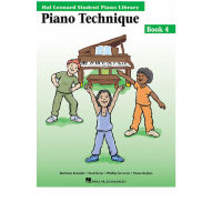 PIANO TECHNIQUE BOOK 4 Hal Leonard Student Piano Library